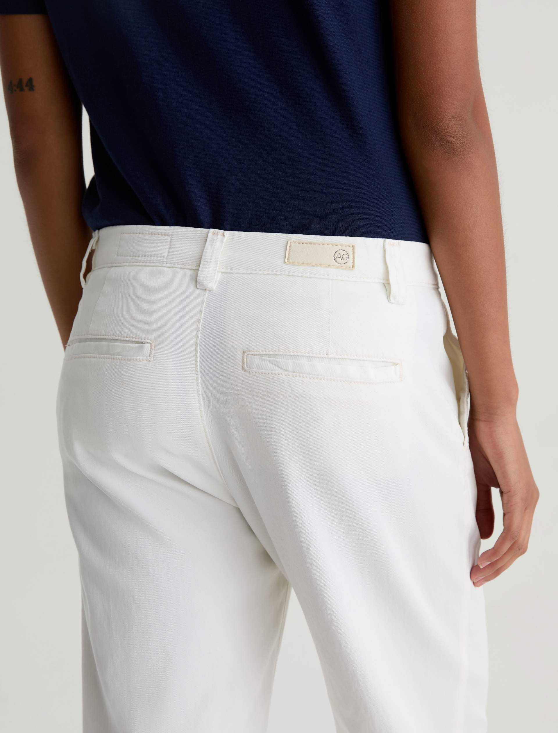 AG Caden Straight Pants Powder-Pants-West of Woodward Boutique-Vancouver-Canada