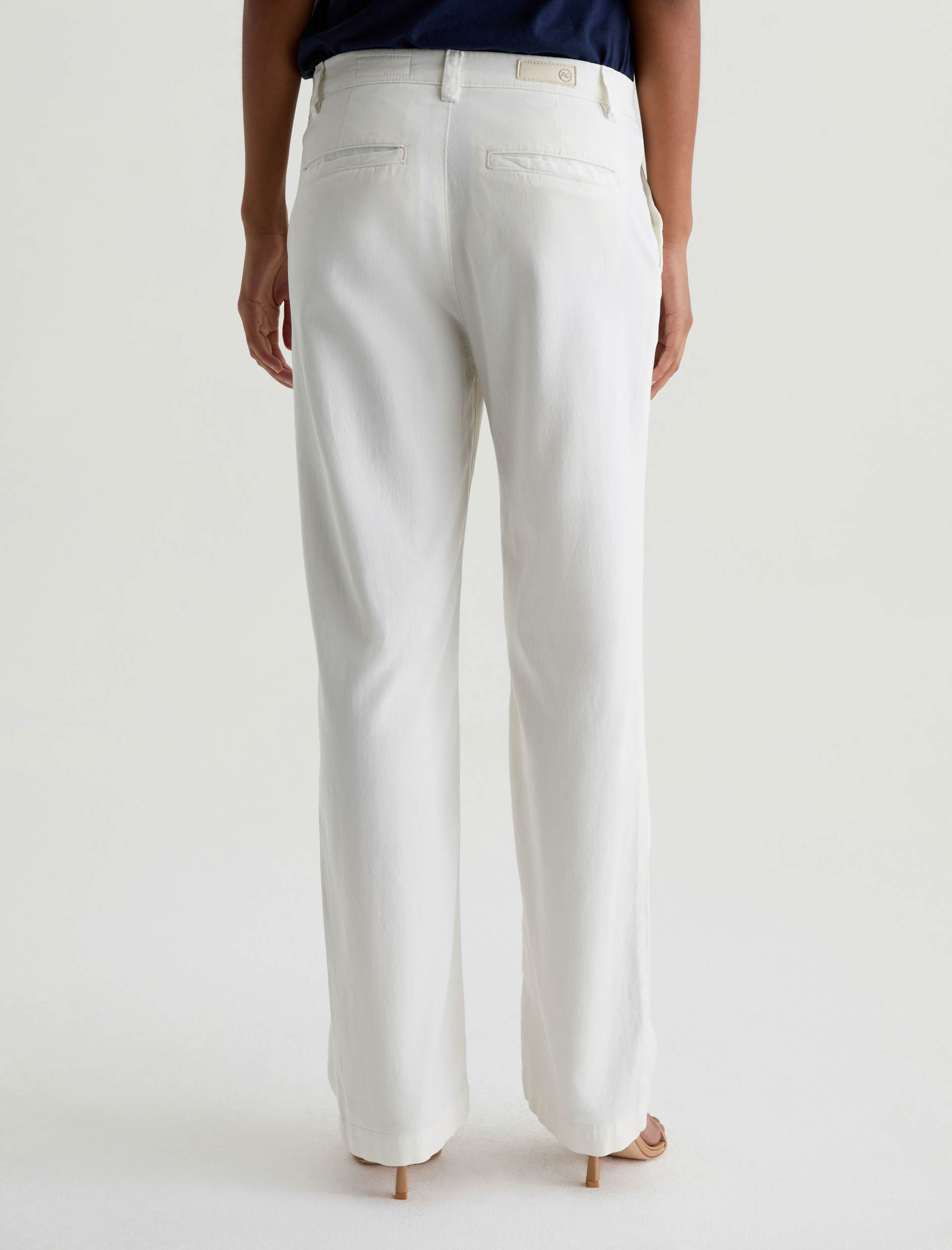 AG Caden Straight Pants Powder-Pants-West of Woodward Boutique-Vancouver-Canada