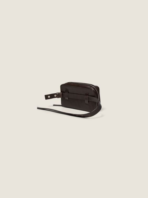 Mos Mosh Elin Belt Bag Chocolate Torte-Accessories-West of Woodward Boutique-Vancouver-Canada
