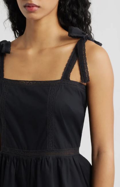 Faithfull Emilia Playsuit Fresco Lace Black-Dresses-West of Woodward Boutique-Vancouver-Canada