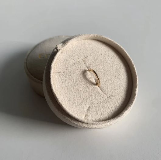 Enti Ana Sleep Hoop 10K Gold-Accessories-West of Woodward Boutique-Vancouver-Canada