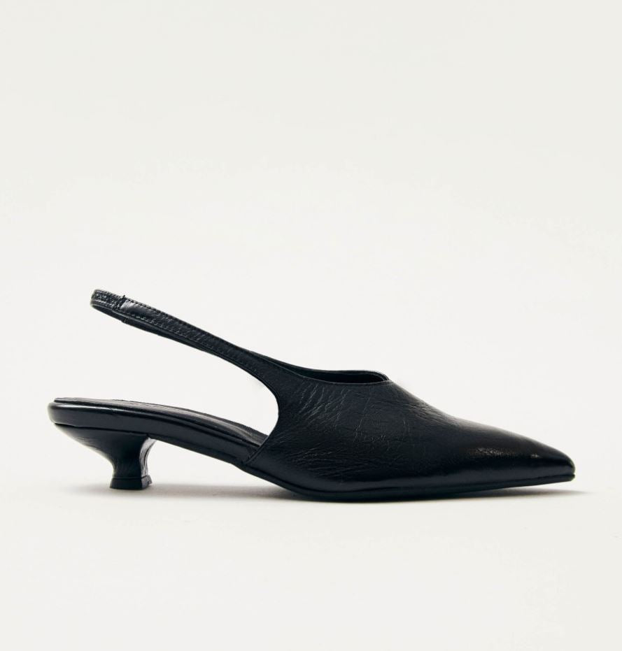 ALOHAS Eros Leather Pumps Black-Shoes-West of Woodward Boutique-Vancouver-Canada