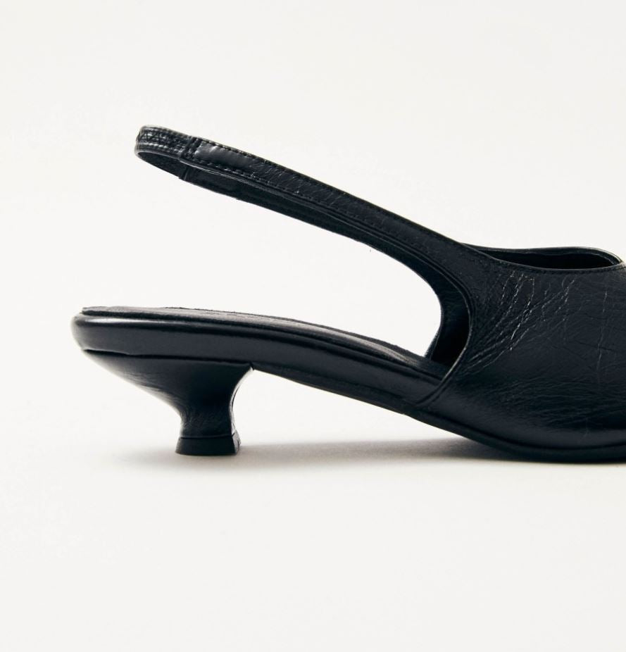 ALOHAS Eros Leather Pumps Black-Shoes-West of Woodward Boutique-Vancouver-Canada