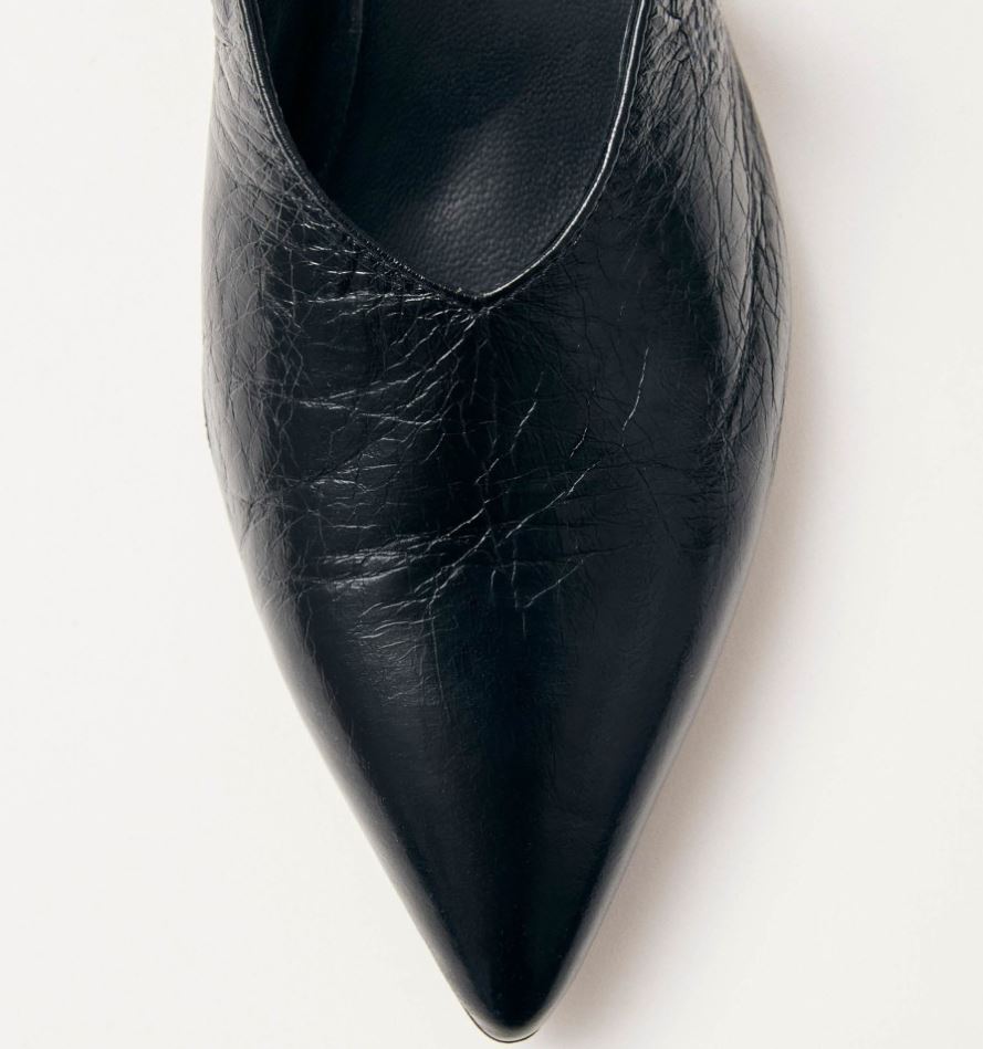 ALOHAS Eros Leather Pumps Black-Shoes-West of Woodward Boutique-Vancouver-Canada