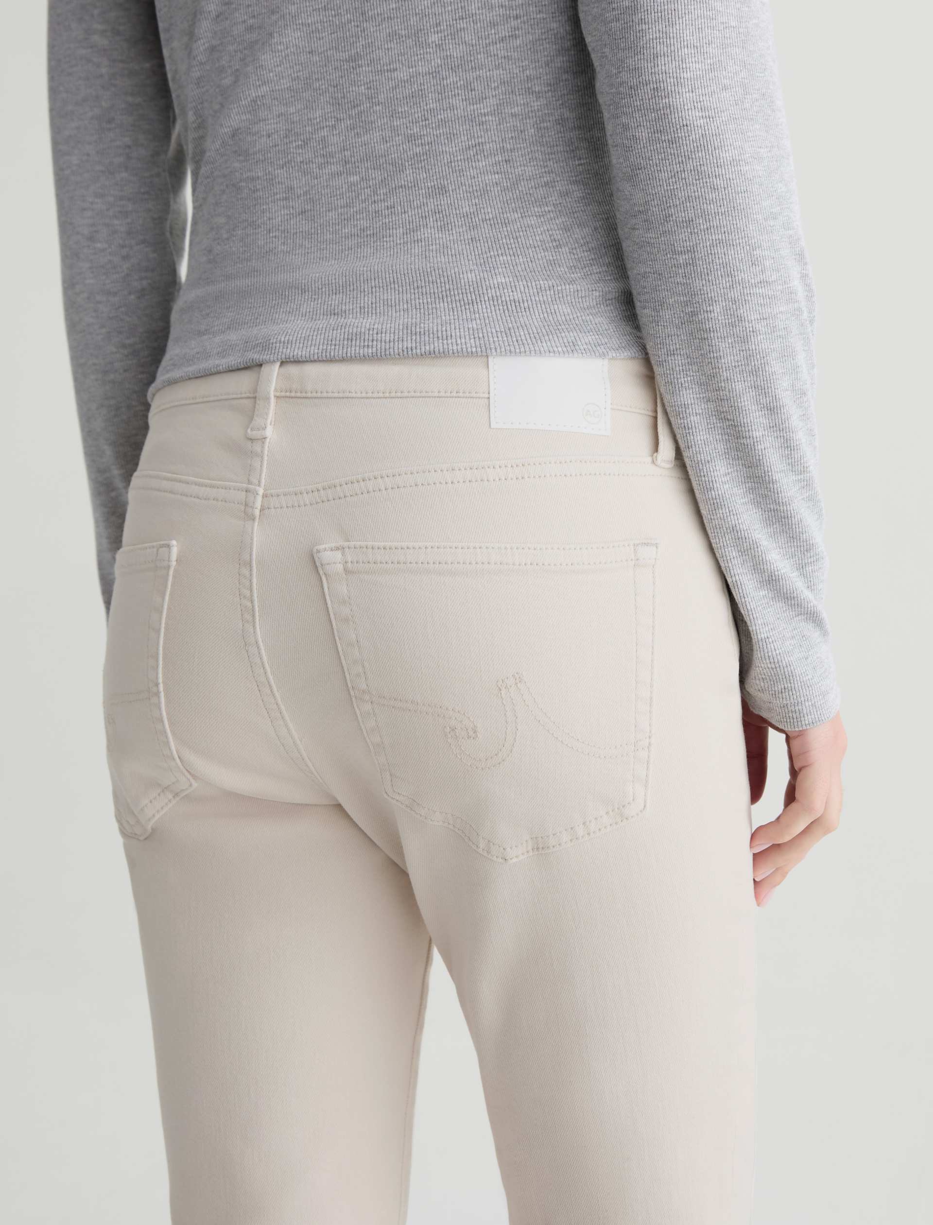 AG Mari Crop Denim Jeans Pumice-Denim-West of Woodward Boutique-Vancouver-Canada