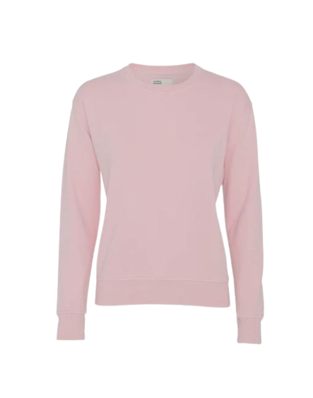 CS Women Classic Organic Crew Faded Pink-Sweatshirts-West of Woodward Boutique-Vancouver-Canada
