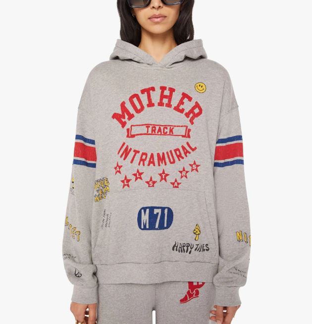 MOTHER Big Deal Hoodie Fazed Out-Sweatshirts-West of Woodward Boutique-Vancouver-Canada