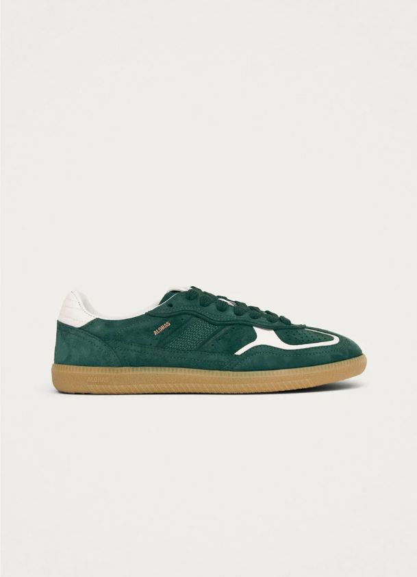 ALOHAS Tb.490 Rife Forest Green Leather Sneakers-Sneakers-West of Woodward Boutique-Vancouver-Canada