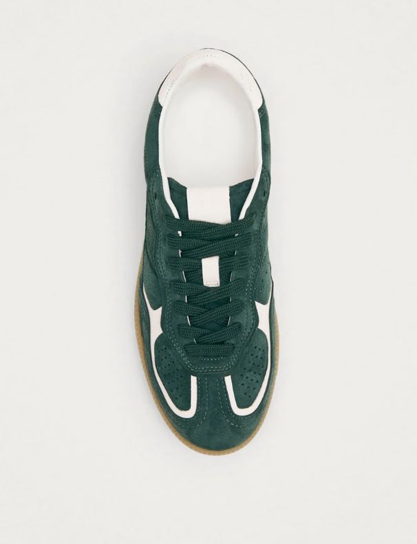 ALOHAS Tb.490 Rife Forest Green Leather Sneakers-Sneakers-West of Woodward Boutique-Vancouver-Canada