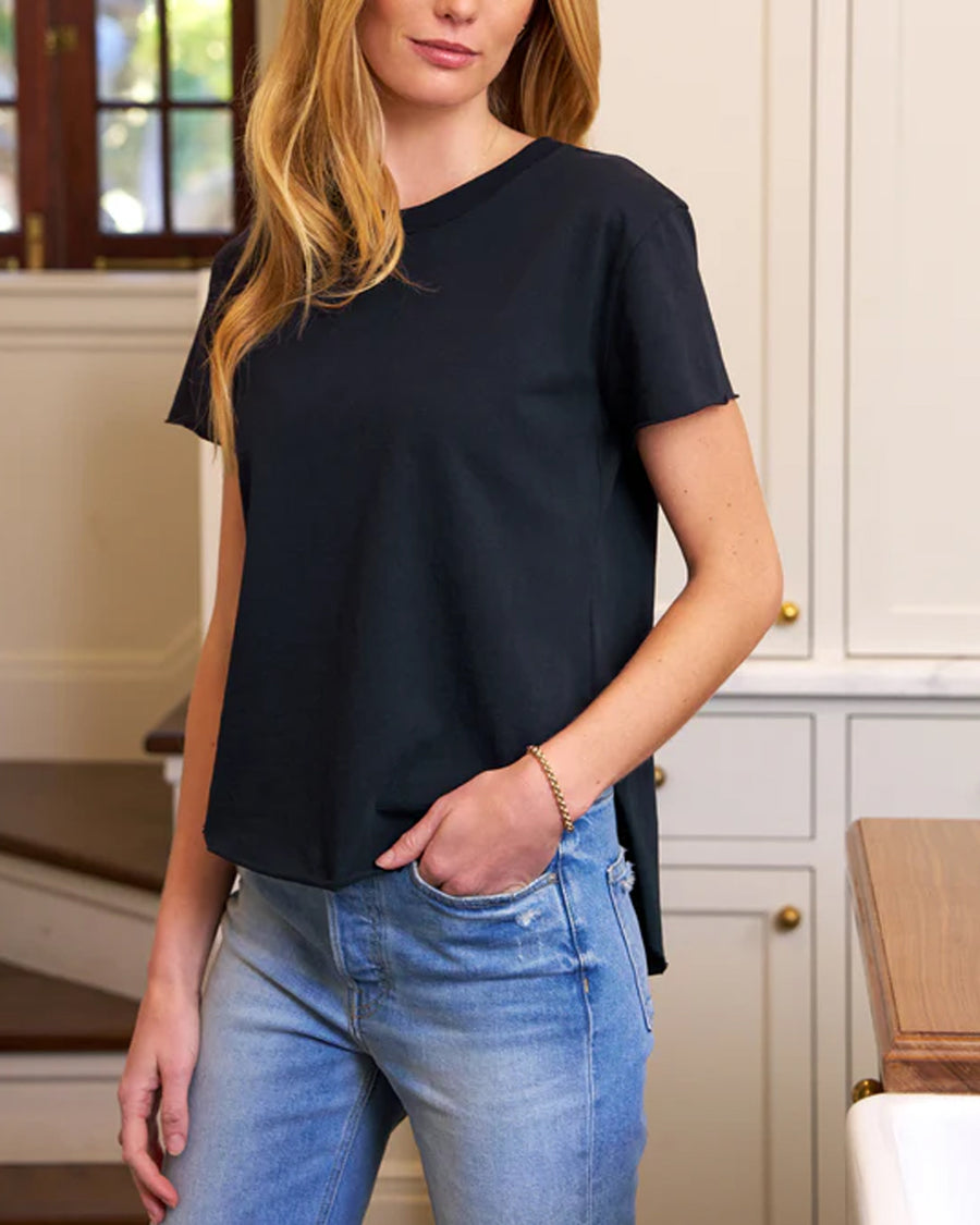 Frank &amp; Eileen Theo Perfect Tee British Royal Navy-T-Shirts-West of Woodward Boutique-Vancouver-Canada