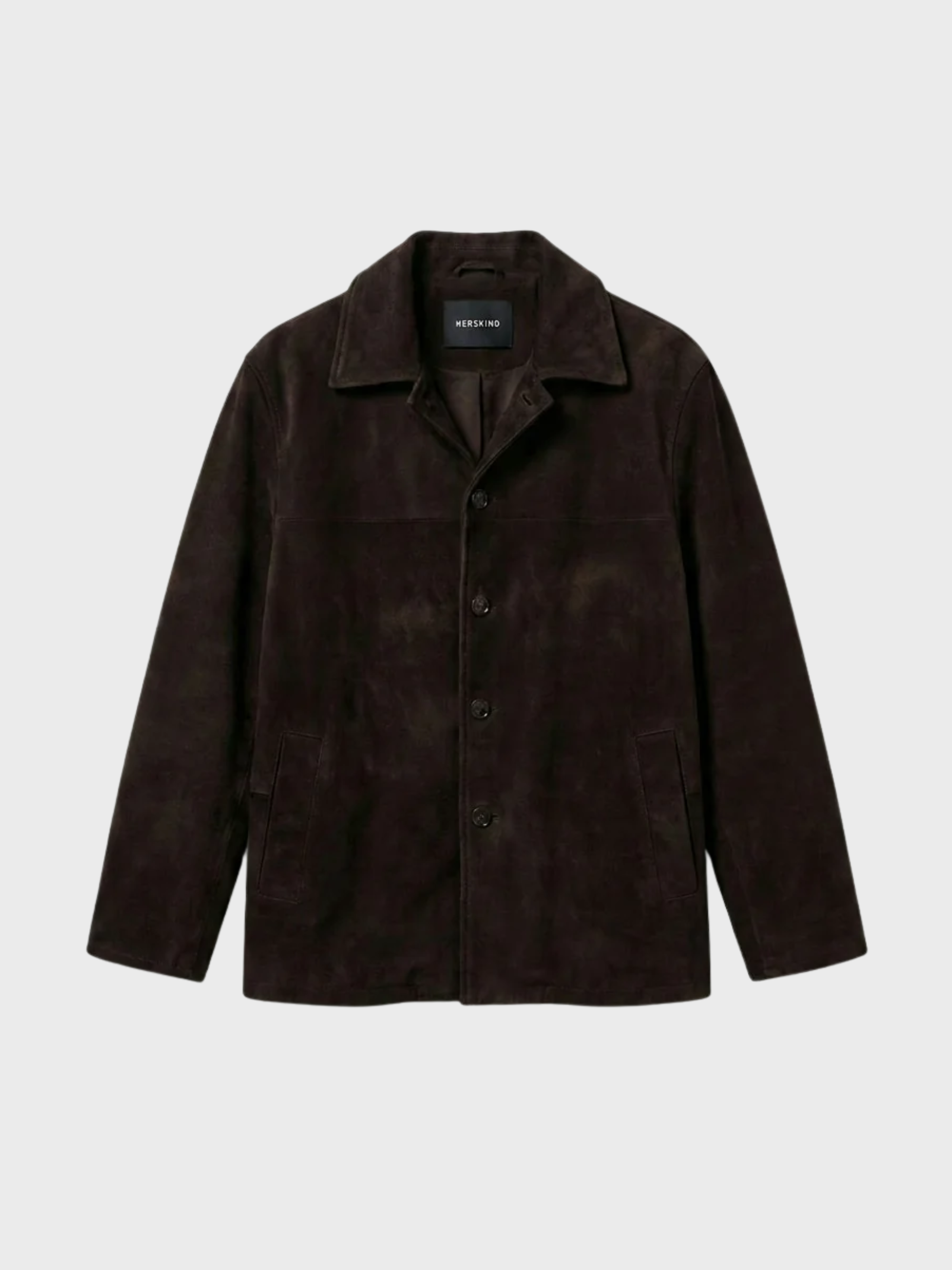 Herskind Manon Suede Jacket Coffee Brown-Jackets-West of Woodward Boutique-Vancouver-Canada