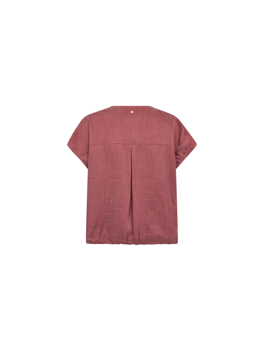 Mos Mosh Keli Nadie Blouse Cowhide-T-Shirts-West of Woodward Boutique-Vancouver-Canada