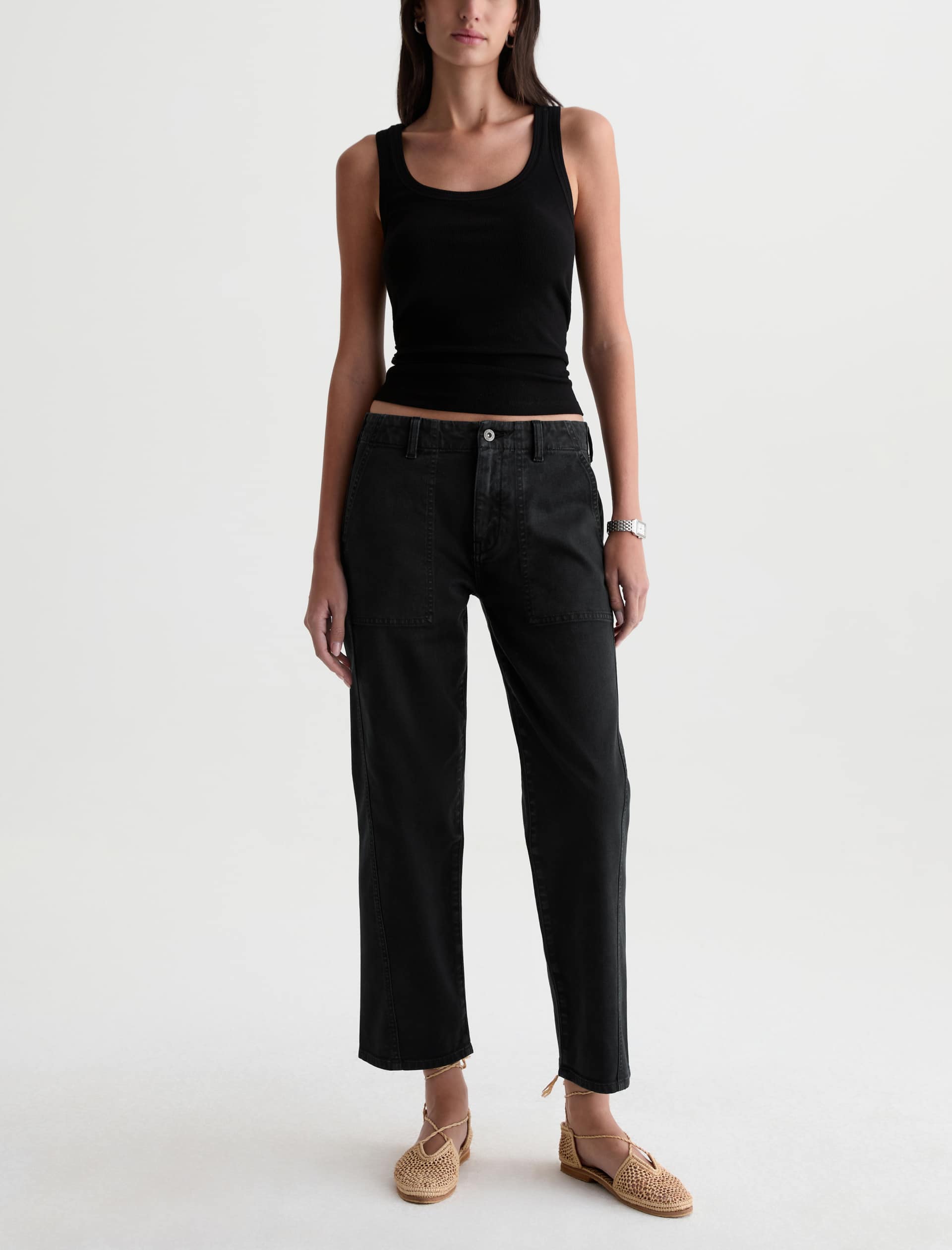 AG Analeigh Pant Sulfur Super Black