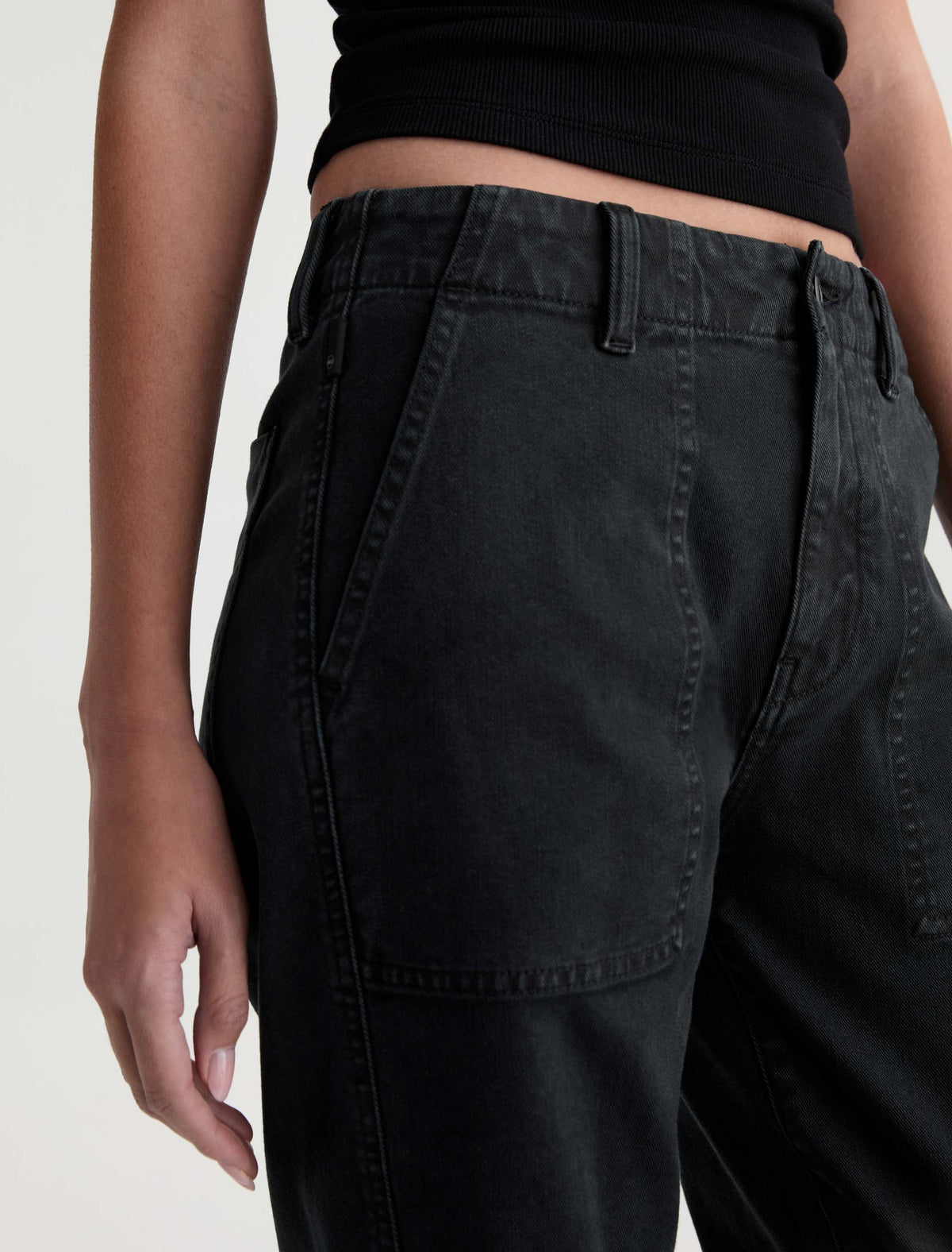 AG Analeigh Pant Sulfur Super Black