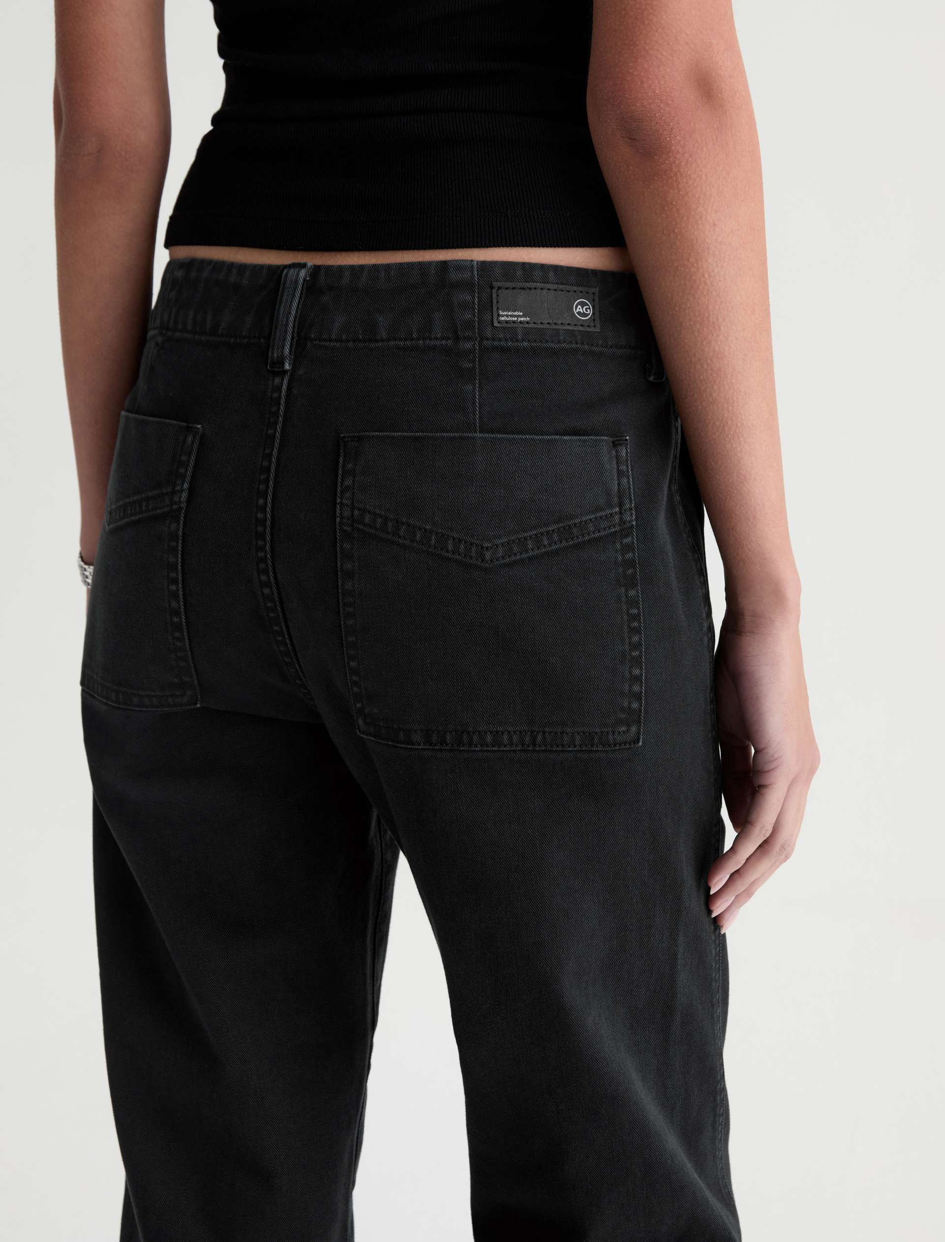 AG Analeigh Pant Sulfur Super Black