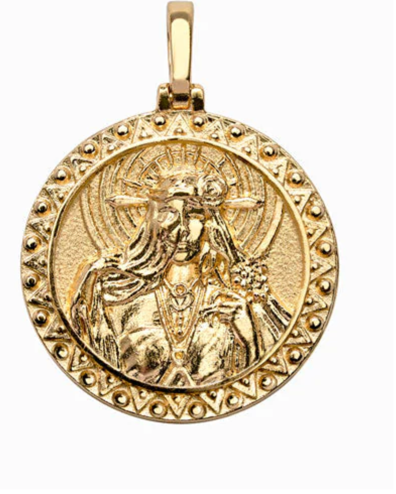 Awe Inspired Hel Pendant Necklace 14k Gold Vermeil-Accessories-West of Woodward Boutique-Vancouver-Canada