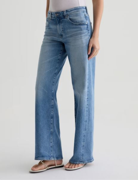 AG Adria Low Rise Twisted Denim Jeans Helios-Denim-West of Woodward Boutique-Vancouver-Canada