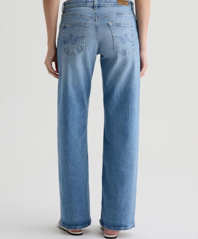 AG Adria Low Rise Twisted Denim Jeans Helios-Denim-West of Woodward Boutique-Vancouver-Canada