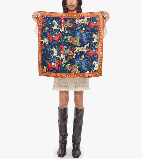 MOTHER Scarf It Down Scarf Horse Around-Accessories-West of Woodward Boutique-Vancouver-Canada