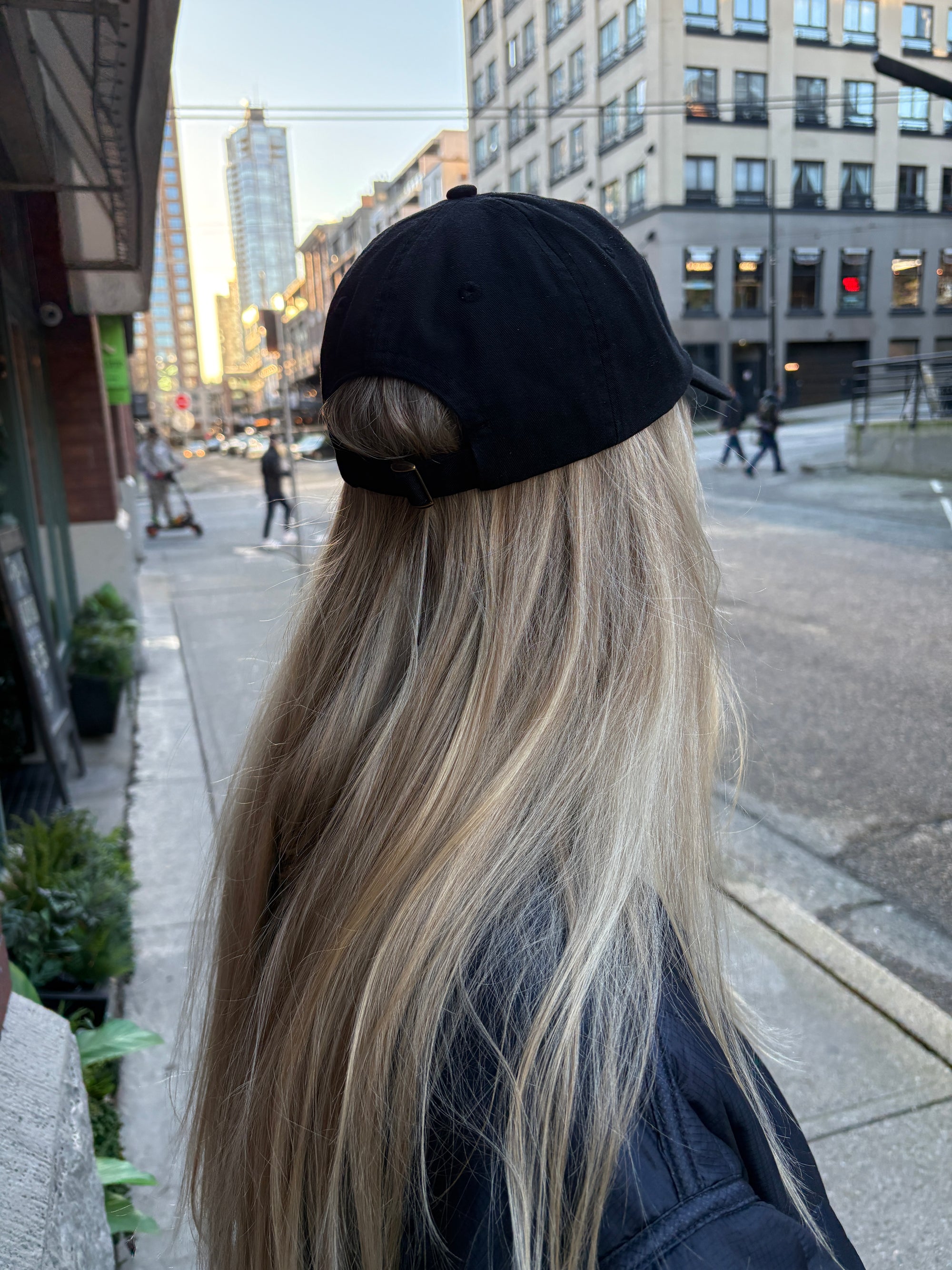 Woodward Organic Cotton Cap Deep Black-Accessories-West of Woodward Boutique-Vancouver-Canada