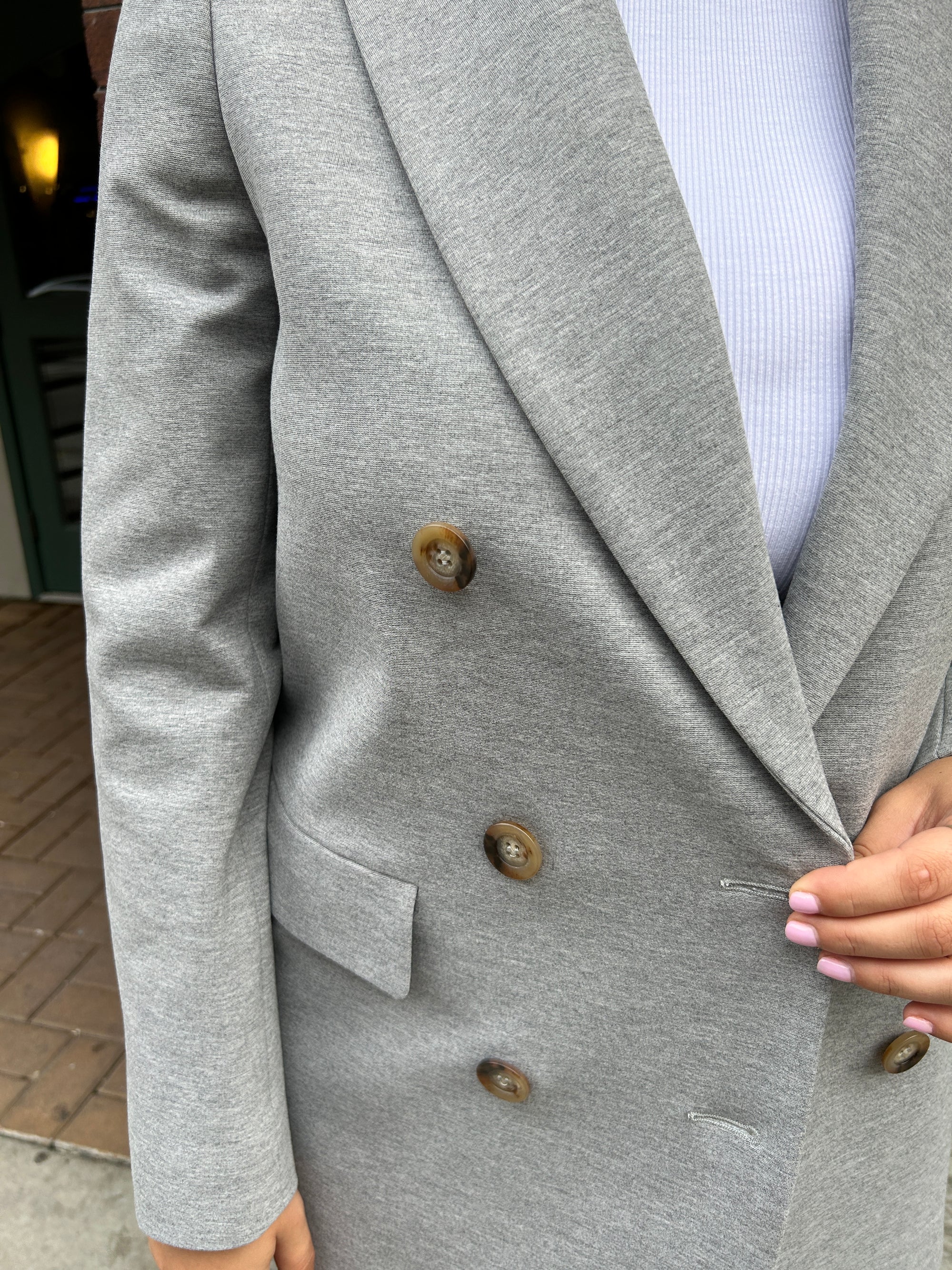 Normeet Jersey Suit Blazer ORO 93-Jackets-West of Woodward Boutique-Vancouver-Canada