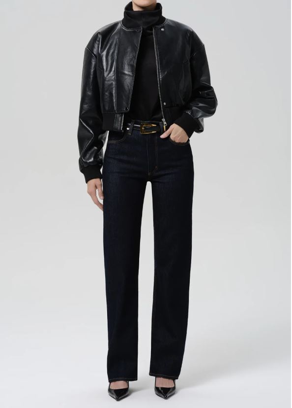 COH Palma Straight Long Denim Jeans Inky Rinse-Denim-West of Woodward Boutique-Vancouver-Canada