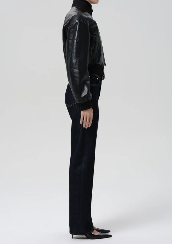 COH Palma Straight Long Denim Jeans Inky Rinse-Denim-West of Woodward Boutique-Vancouver-Canada