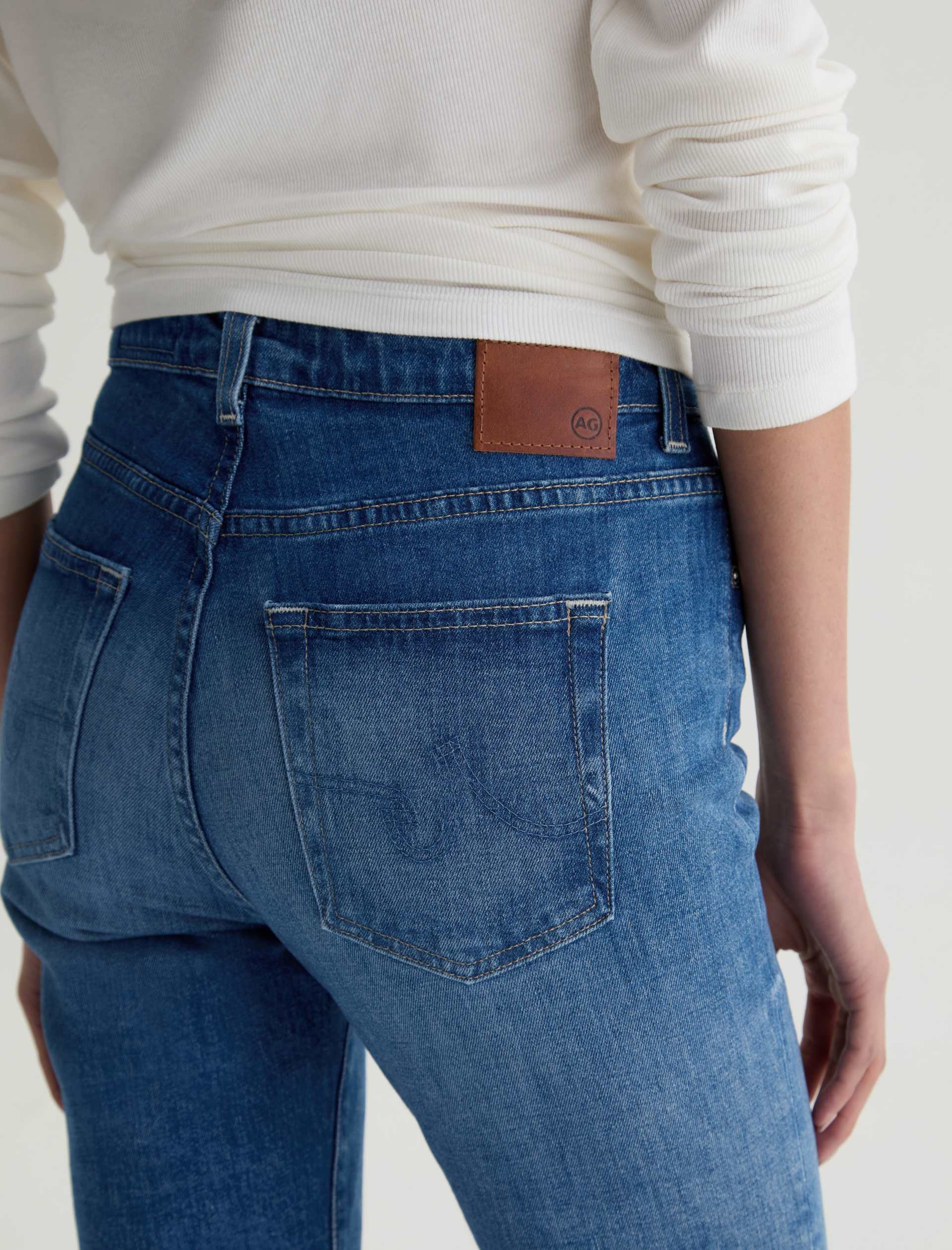 AG Farrah Boot Crop Denim Jeans Owens Valley-Denim-West of Woodward Boutique-Vancouver-Canada