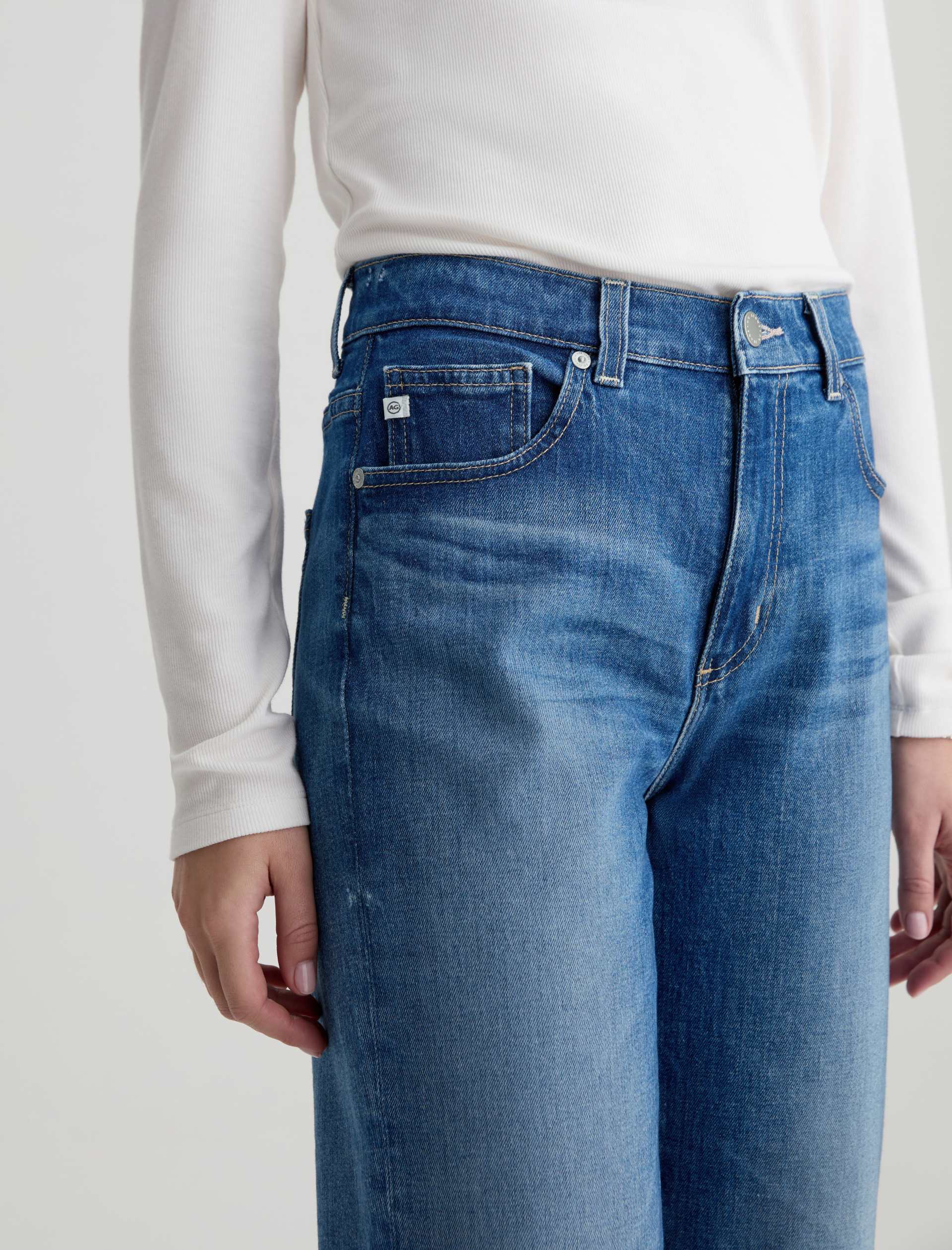 AG Brinley Crop Denim Jeans Owens Valley-Denim-West of Woodward Boutique-Vancouver-Canada