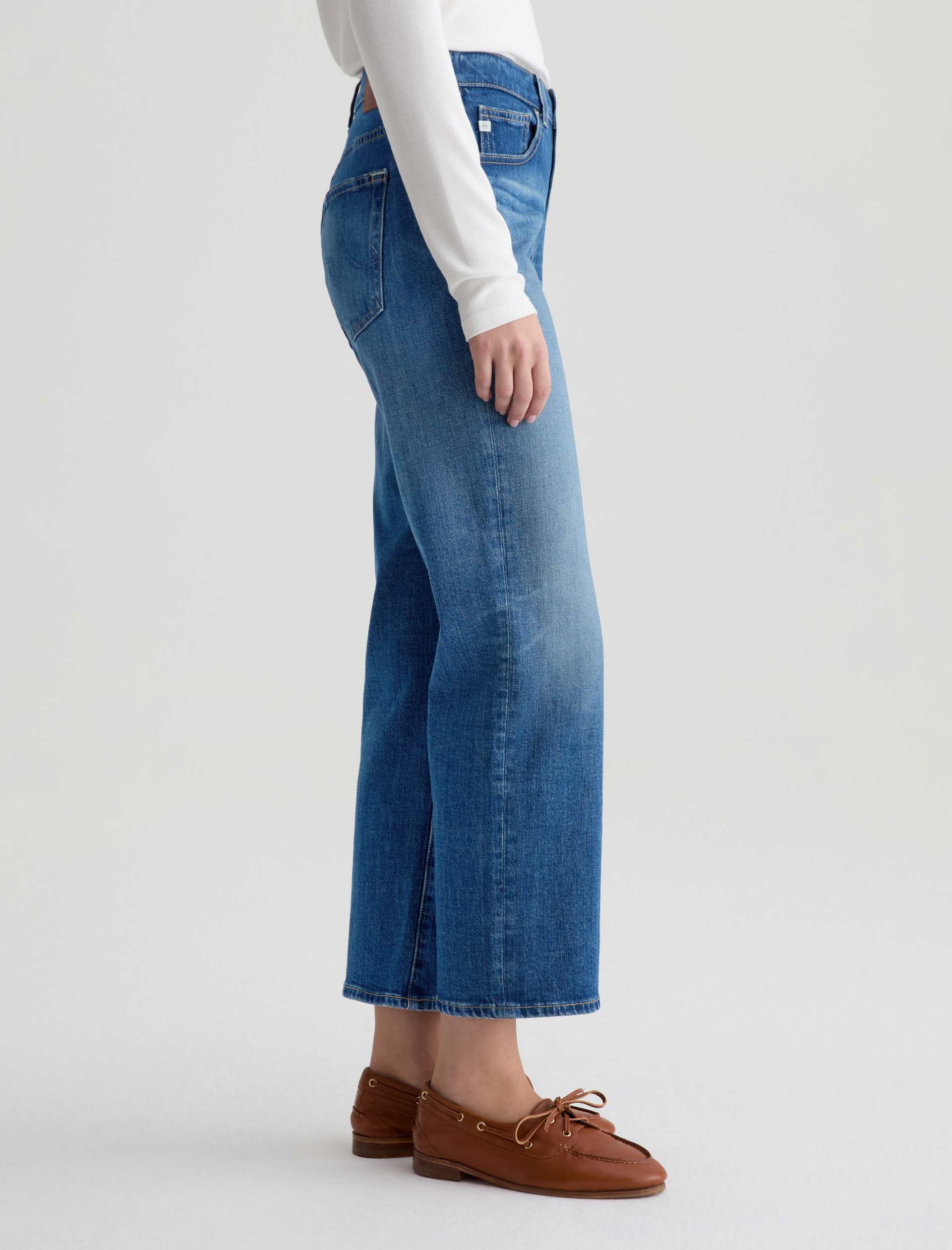 AG Brinley Crop Denim Jeans Owens Valley-Denim-West of Woodward Boutique-Vancouver-Canada