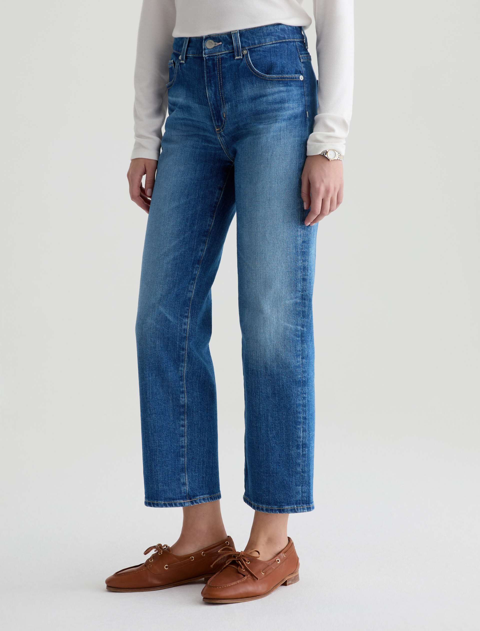 AG Brinley Crop Denim Jeans Owens Valley-Denim-West of Woodward Boutique-Vancouver-Canada