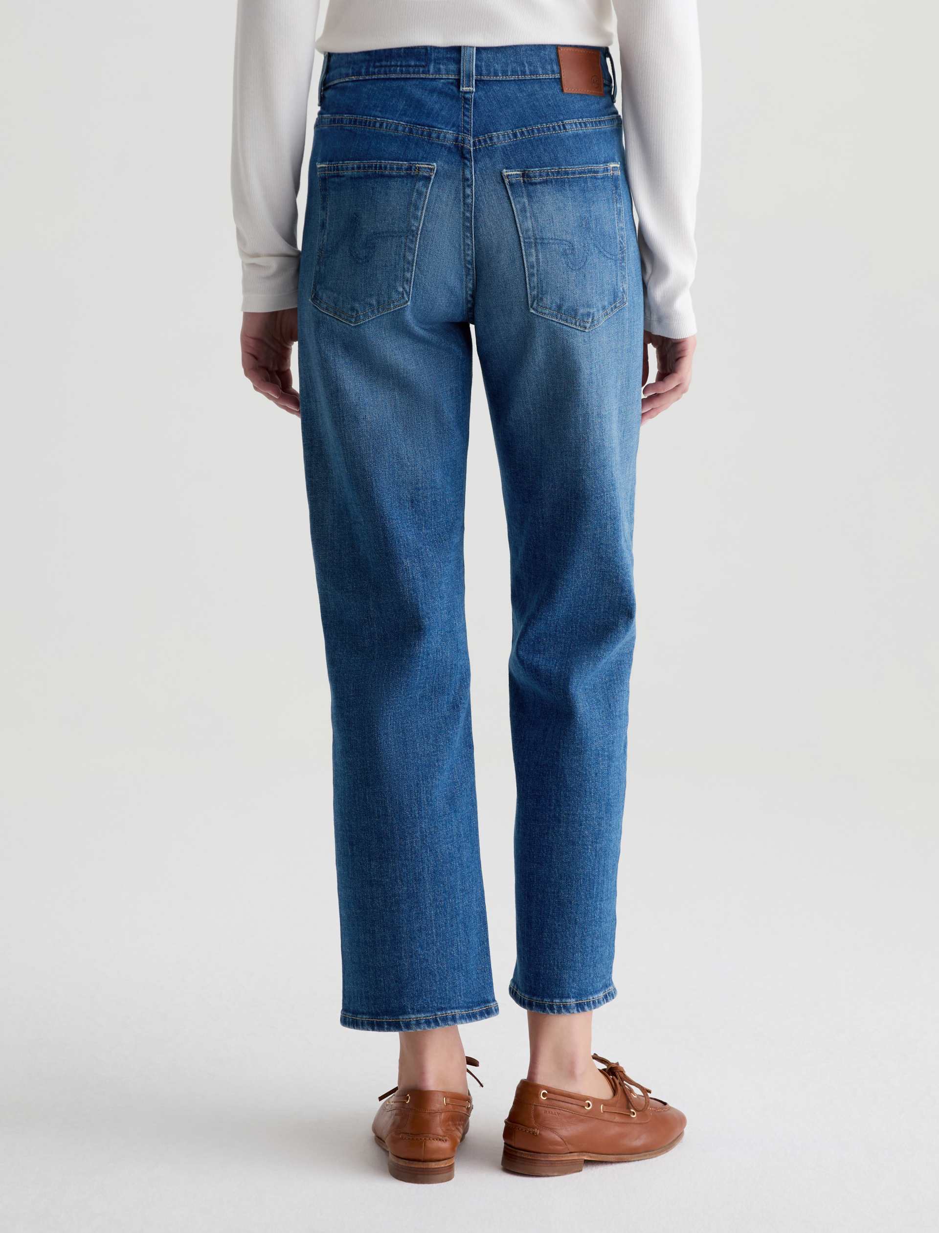 AG Brinley Crop Denim Jeans Owens Valley-Denim-West of Woodward Boutique-Vancouver-Canada