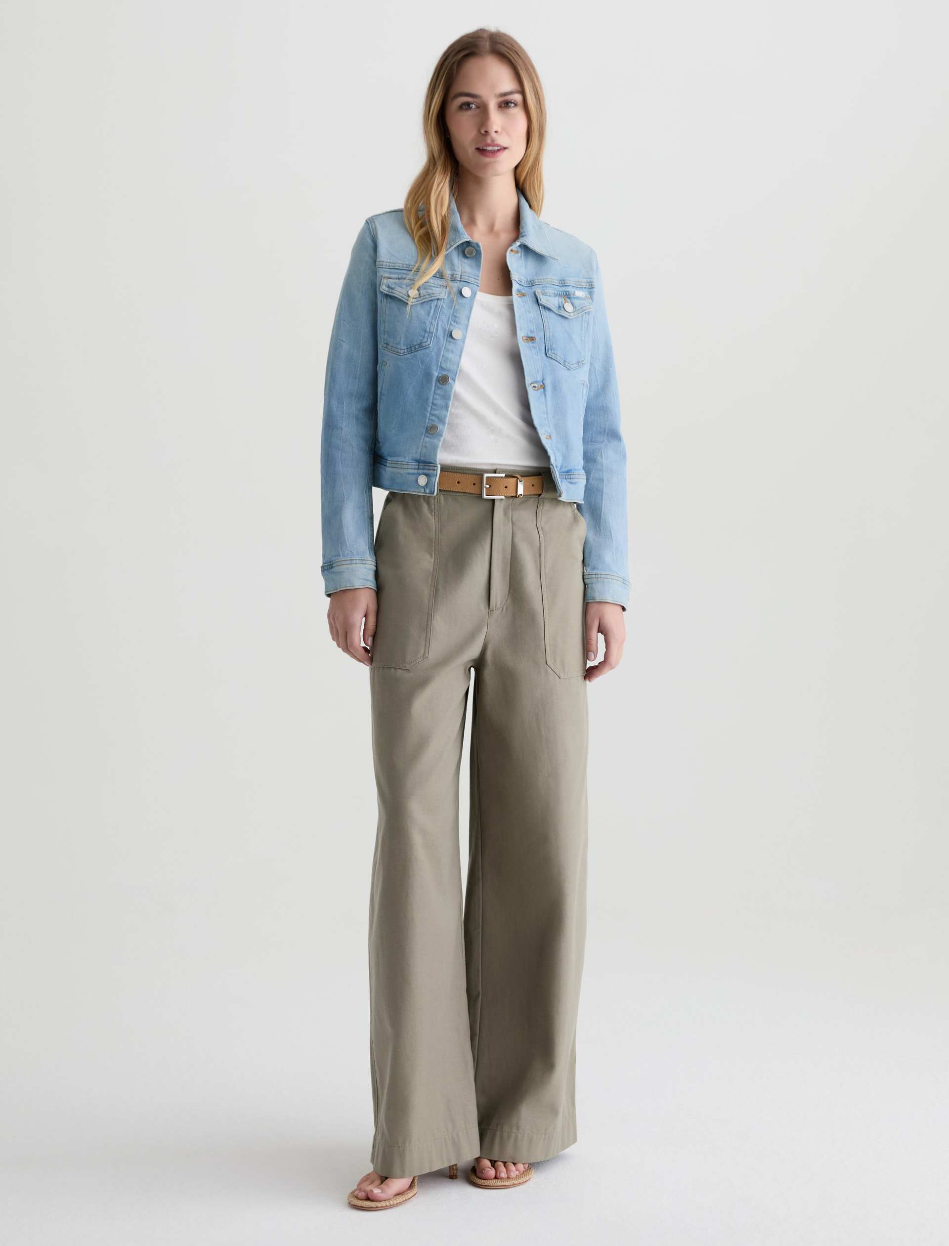AG Robyn Denim Jacket Kings River-Jackets-West of Woodward Boutique-Vancouver-Canada