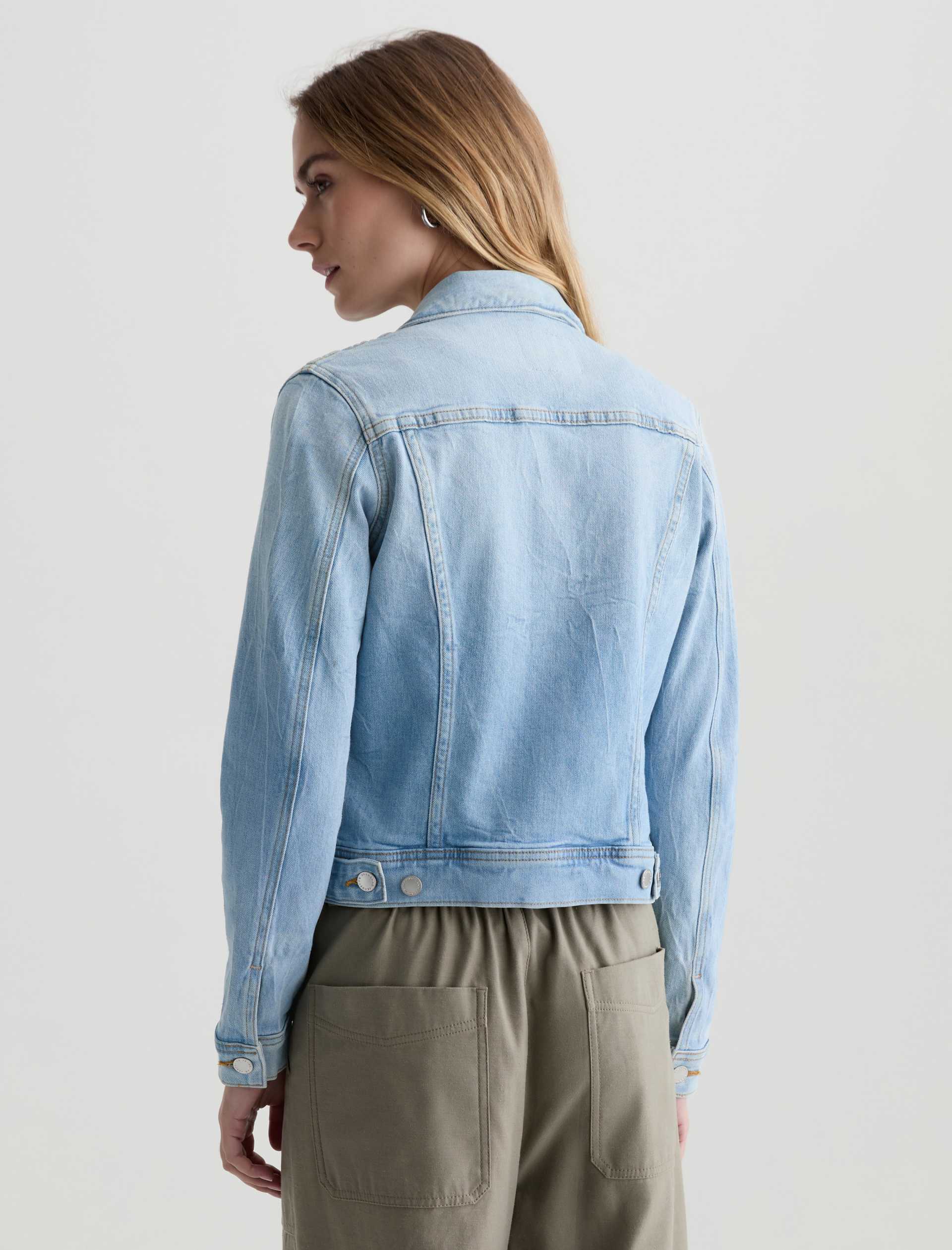 AG Robyn Denim Jacket Kings River-Jackets-West of Woodward Boutique-Vancouver-Canada