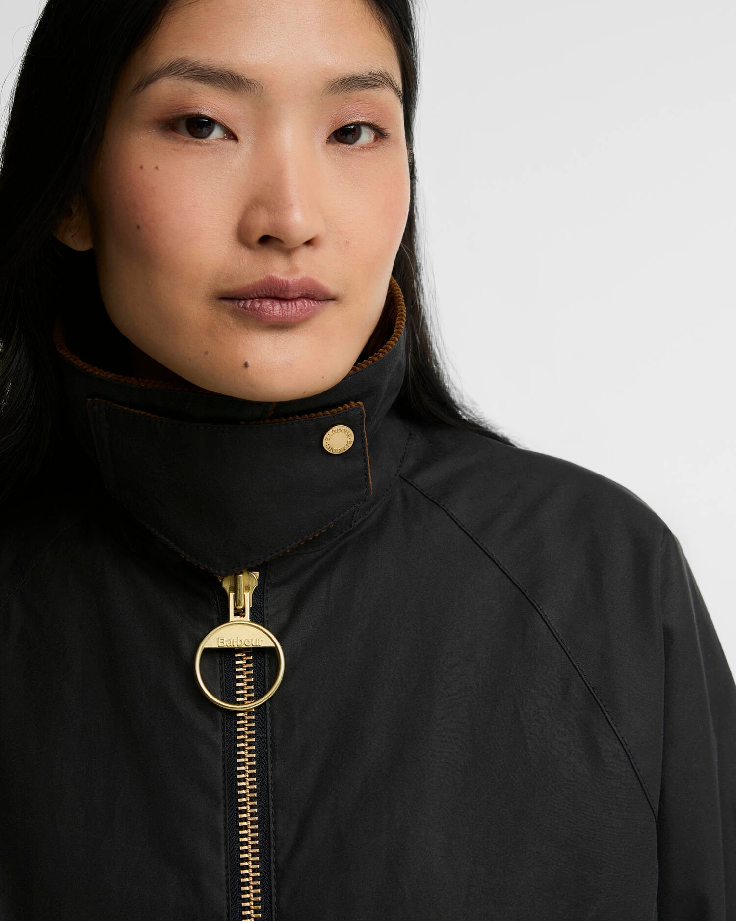 Barbour Arlene Wax Jacket Navy Ancient-Coats-West of Woodward Boutique-Vancouver-Canada