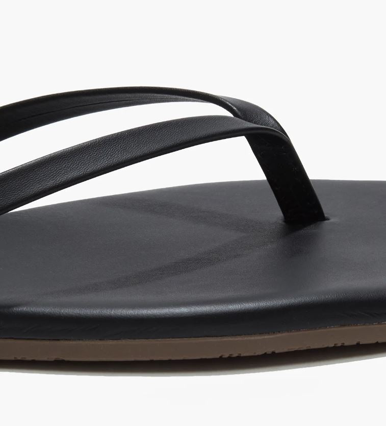 Tkees Square Toe Lily Sandal Black-Sneakers-West of Woodward Boutique-Vancouver-Canada