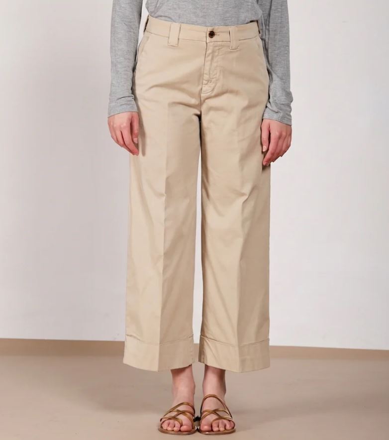 Masons New York Studio Crop Pant Sand-Pants-West of Woodward Boutique-Vancouver-Canada