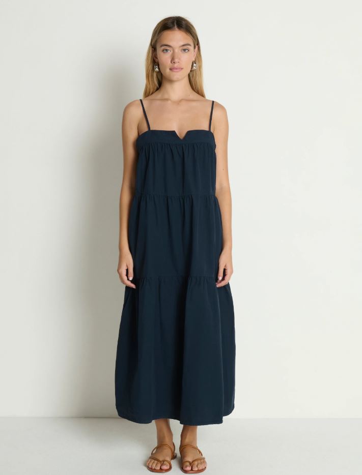 Nation Meadow Midi Dress Night Sky-Dresses-West of Woodward Boutique-Vancouver-Canada