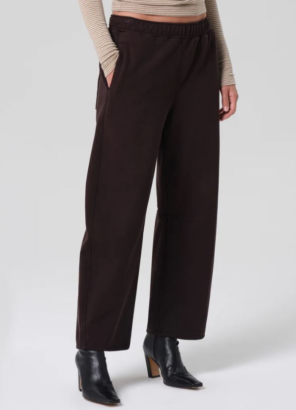 COH Miro Sweatpant Chocolate-Sweatshirts-West of Woodward Boutique-Vancouver-Canada