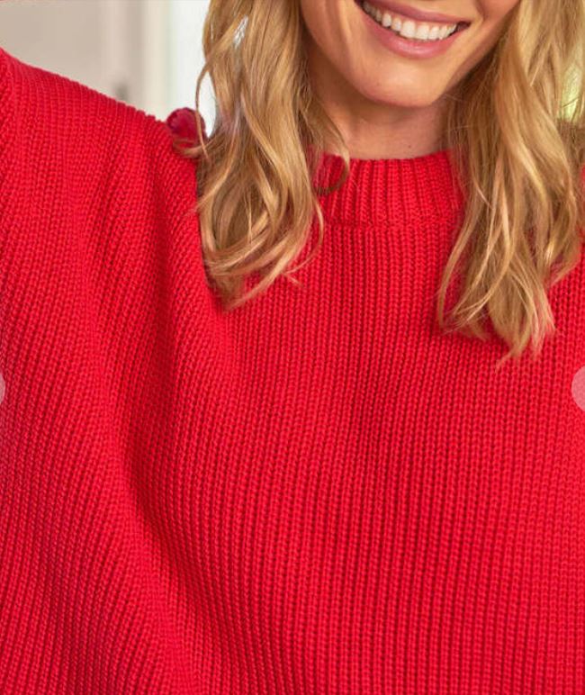 Frank &amp; Eileen Montecito Sweater Rose-Sweaters-West of Woodward Boutique-Vancouver-Canada