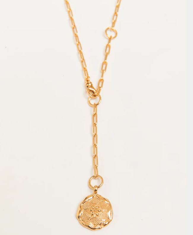 Pamela Card Mother of Tides Necklace 25K Gold Vermeil-Accessories-West of Woodward Boutique-Vancouver-Canada