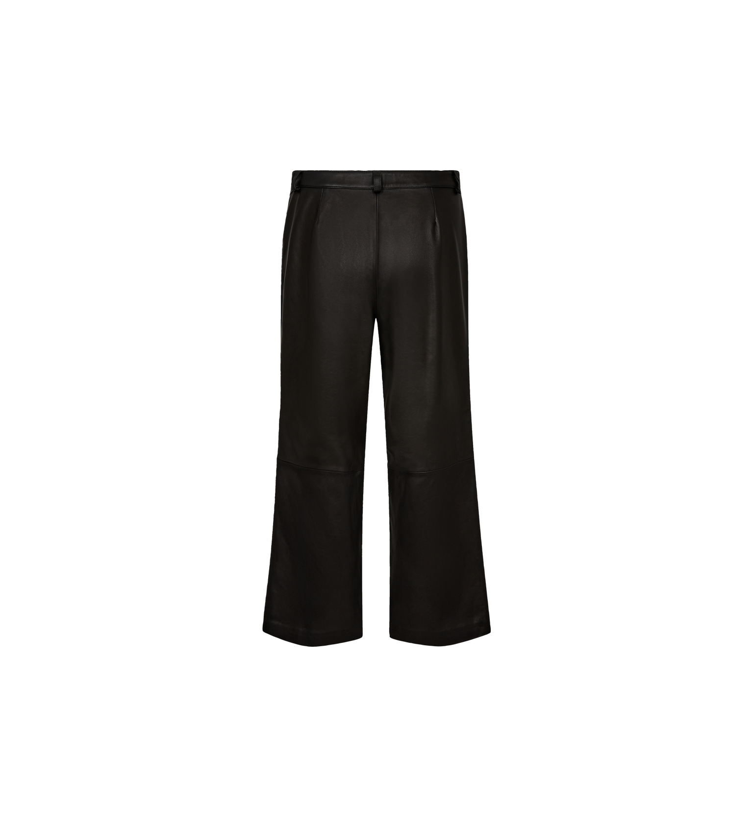 Mos Mosh Como Leather Pant Black-Pants-West of Woodward Boutique-Vancouver-Canada