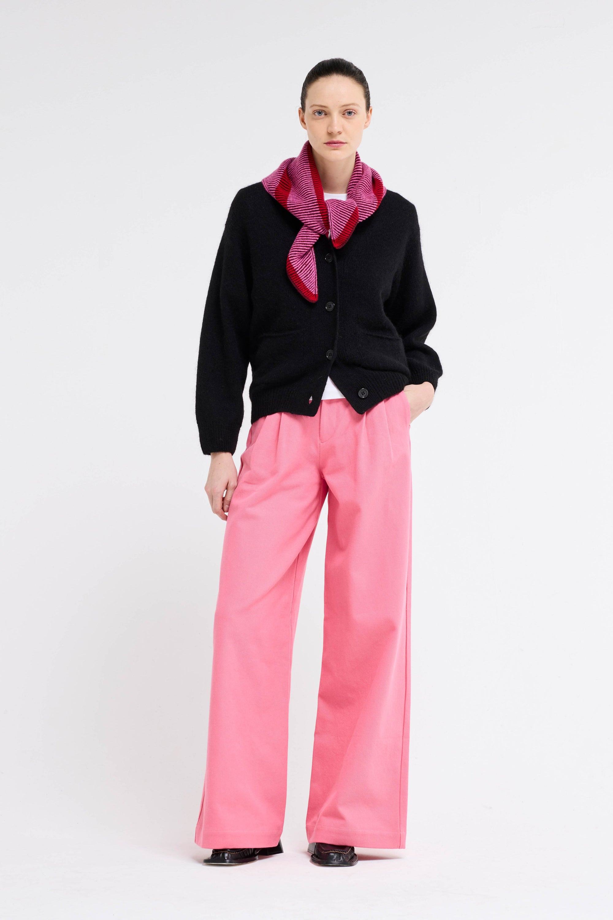 Our Sister Dolphin Cardigan Black-Sweaters-West of Woodward Boutique-Vancouver-Canada
