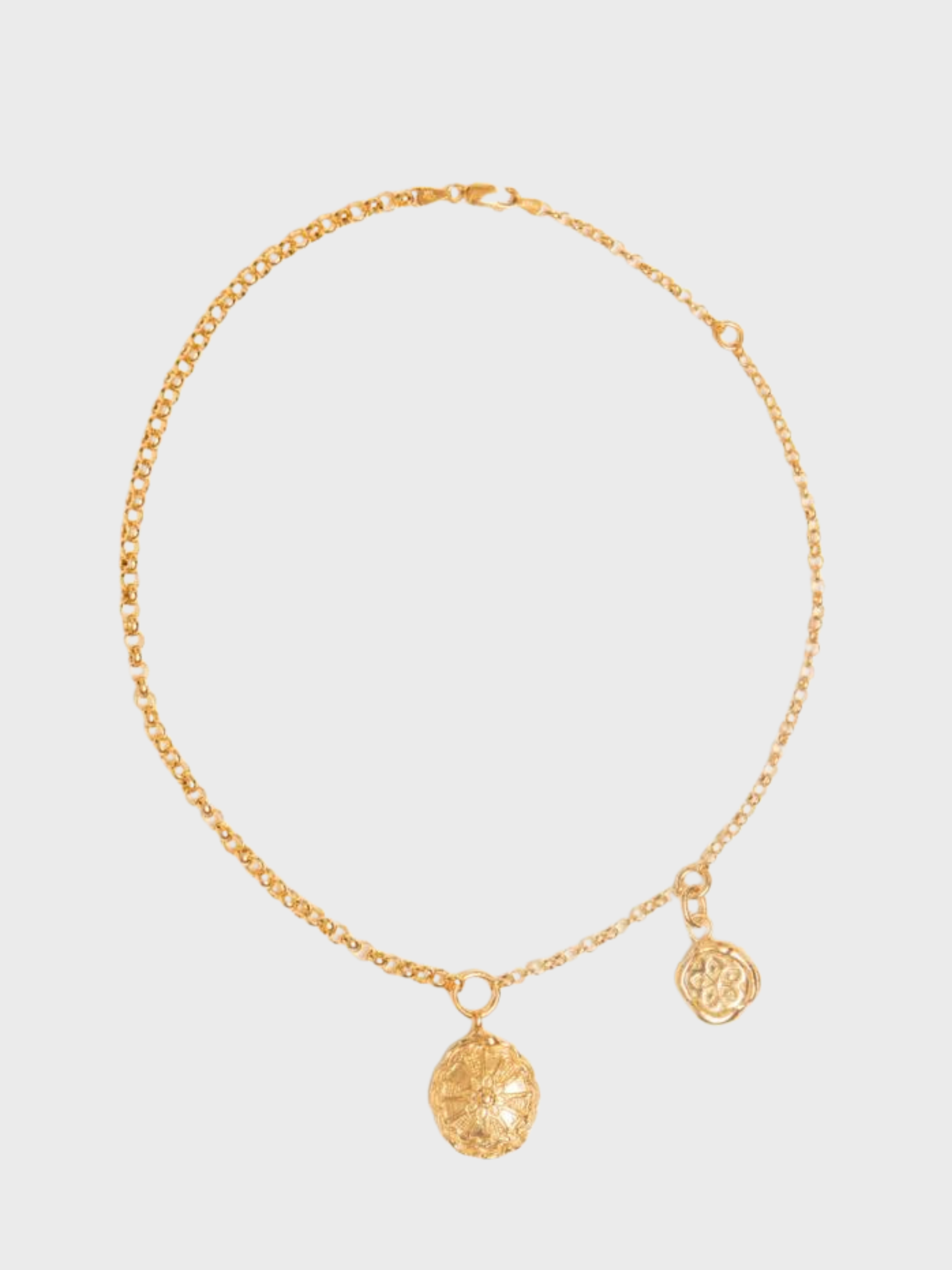 Pamela Card Fragments of a Fresco Necklace 24K Gold Vermeil-Accessories-West of Woodward Boutique-Vancouver-Canada