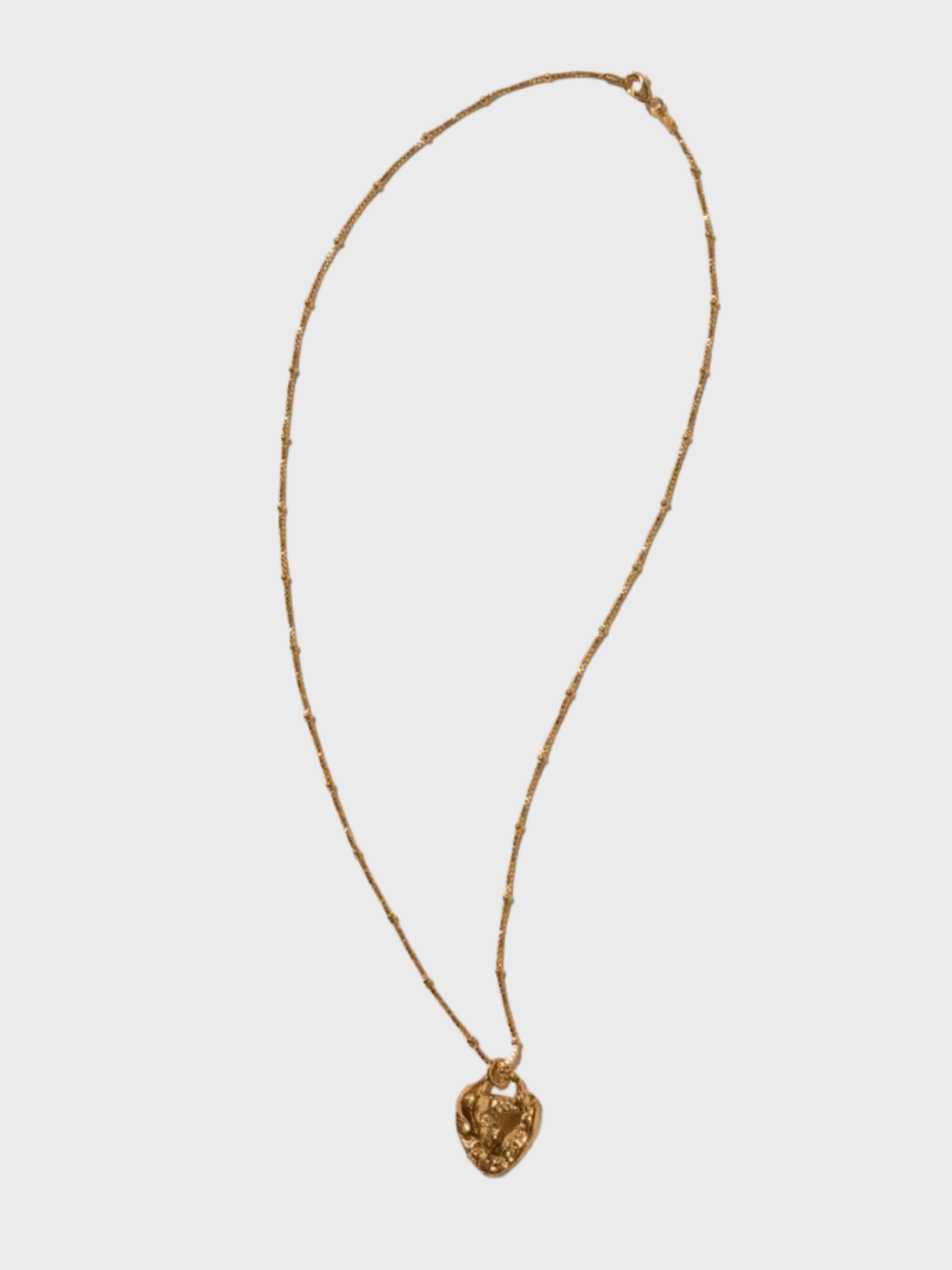 Pamela Card Unveiled Love Necklace 24K Gold Vermeil-Accessories-West of Woodward Boutique-Vancouver-Canada