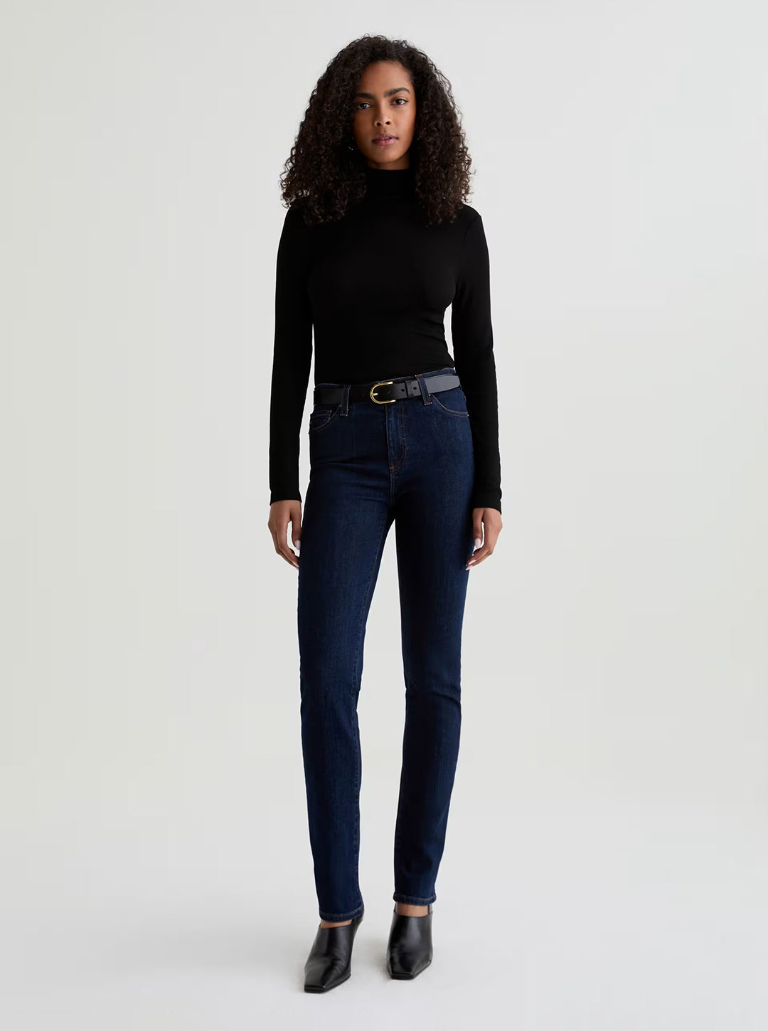 AG Mari Extended Length Jean Modern Indigo
