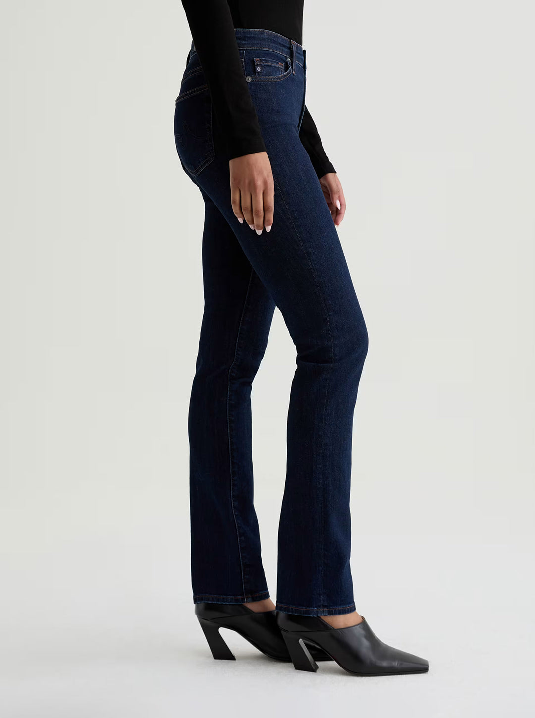 AG Mari Extended Length Jean Modern Indigo