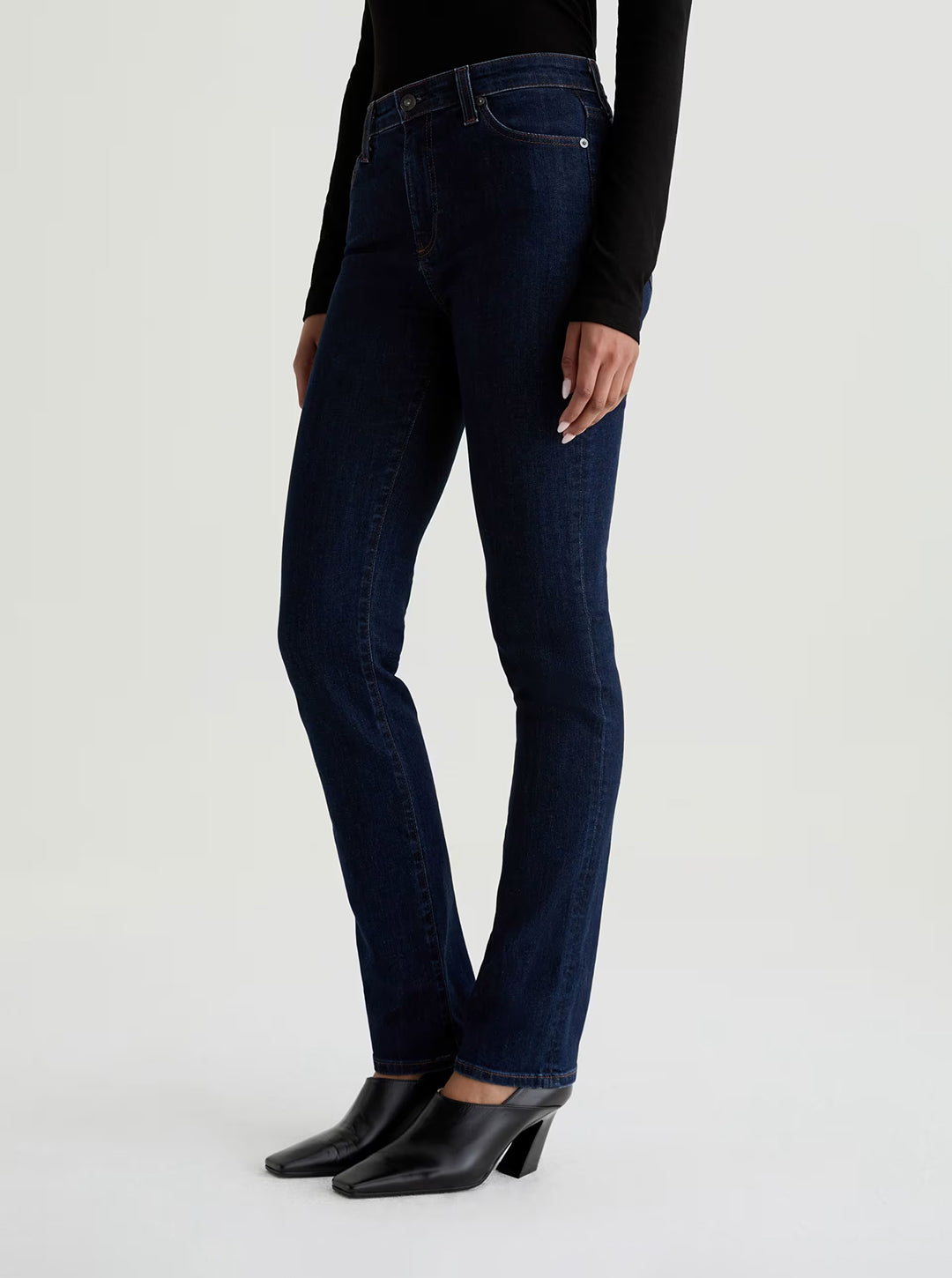 AG Mari Extended Length Jean Modern Indigo