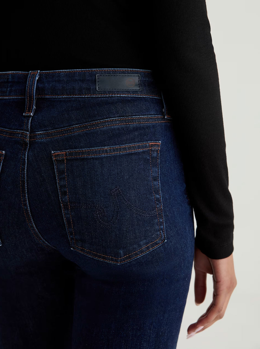 AG Mari Extended Length Jean Modern Indigo