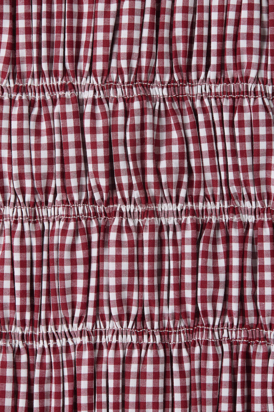 Faithfull Laia Maxi Dress Gingham Deep Red-Dresses-West of Woodward Boutique-Vancouver-Canada